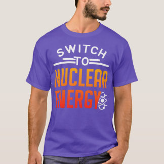 Camiseta Alternar para Energia Nuclear - Energia Atômica