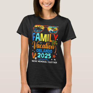 Camiseta Alternativa De Férias Familiares Orlando 2025