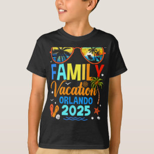 Camiseta Alternativa De Férias Familiares Orlando 2025