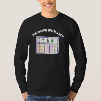 Camiseta Alternativo de consciência AAC Comunicação você pa