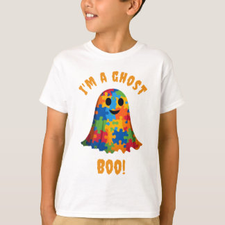 Camiseta Alternativo fantasma fantasia de Halloween.