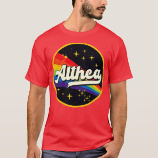 Camiseta Althea Rainbow In Space Vintage Style