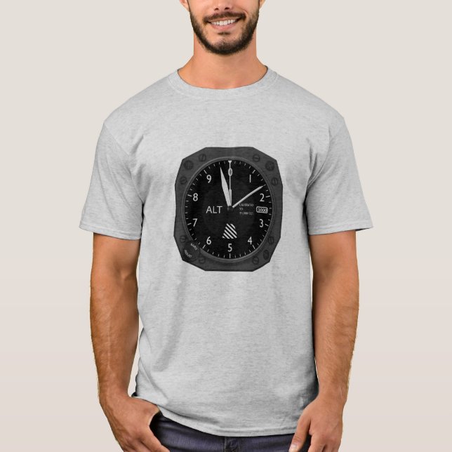 Camiseta Altímetro de aeronaves (Frente)