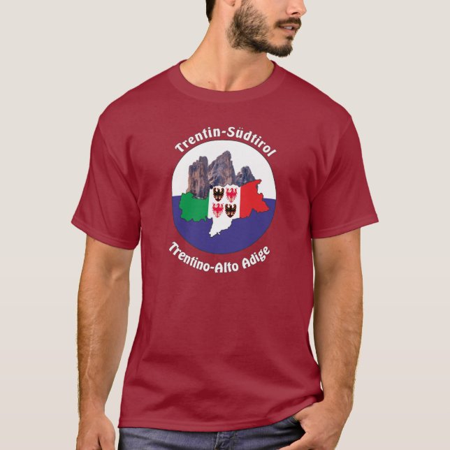 Camiseta Alto Adige - Alto Adige Itália - Italia alpargata (Frente)