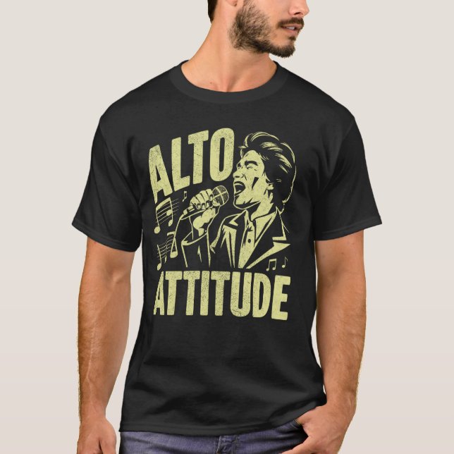 Camiseta Alto Atitude Vocalista (Frente)