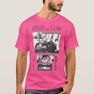 Camiseta Alto e baixo