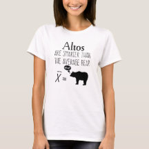 Camiseta Alto Engraçado - Urso Médio