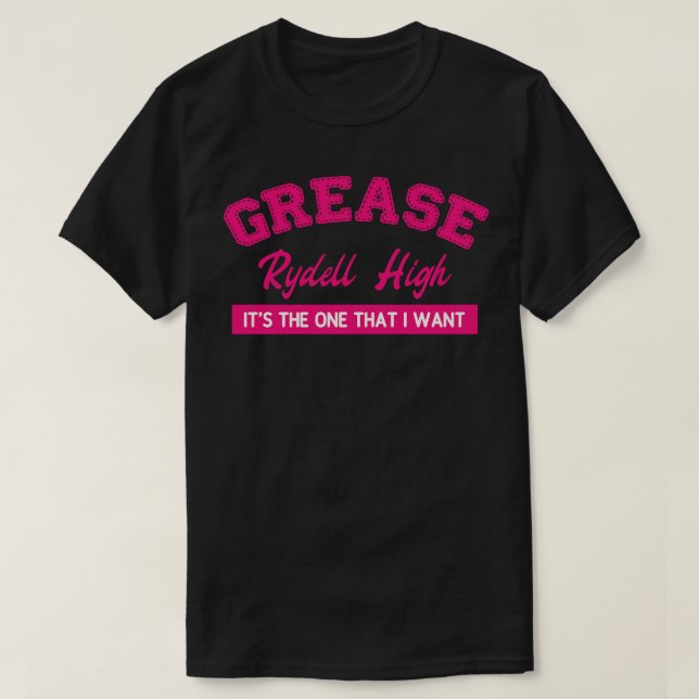 Camiseta Alto Grease Rydell (Frente do Design)