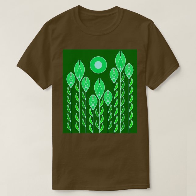 Camiseta Alto irlandês verde (Frente do Design)