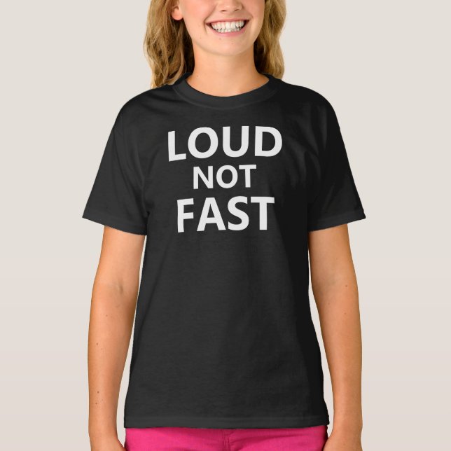 Camiseta Alto Não Rápido (Frente)
