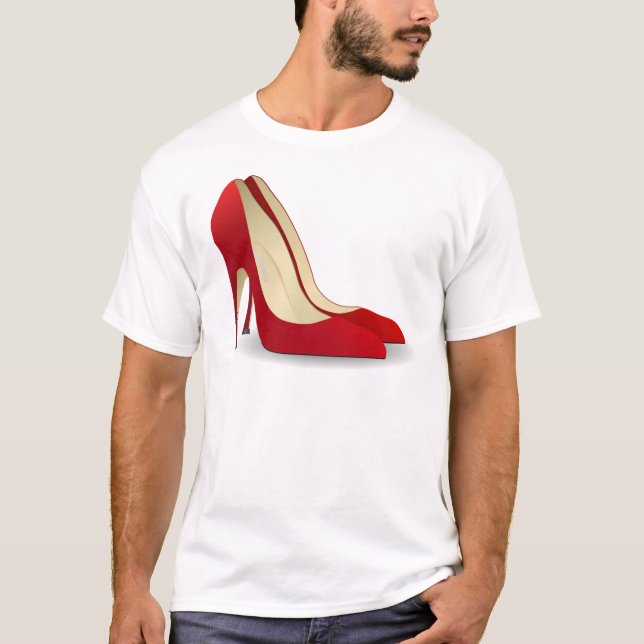 Camiseta alto salto vermelho (Frente)