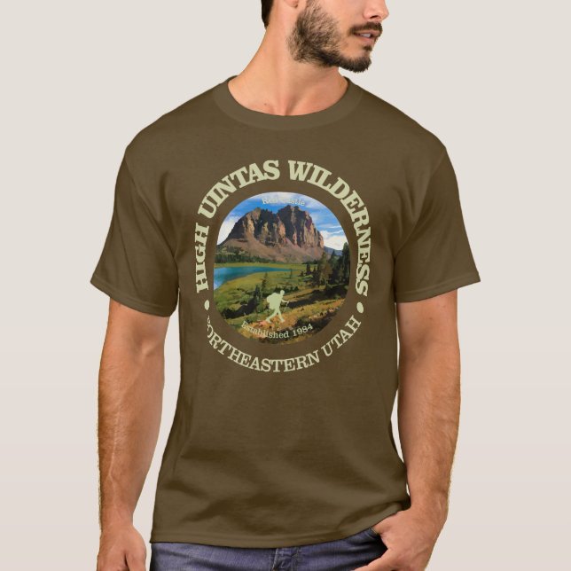 Camiseta Alto Uintas Wilderness (Frente)