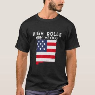 Camiseta ALTOS ROLLS EUA Estado América Viagem Novo México 