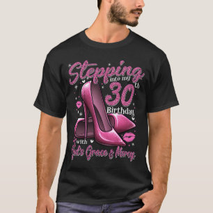 Camiseta Altos saltos entrando no meu aniversário de 30 ano