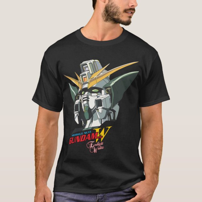 Camiseta Altron Gundam Wing Wing sem fim Waltz (Frente)