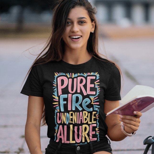 Camiseta Altura Inegável de Fogo Puro (Criador carregado)