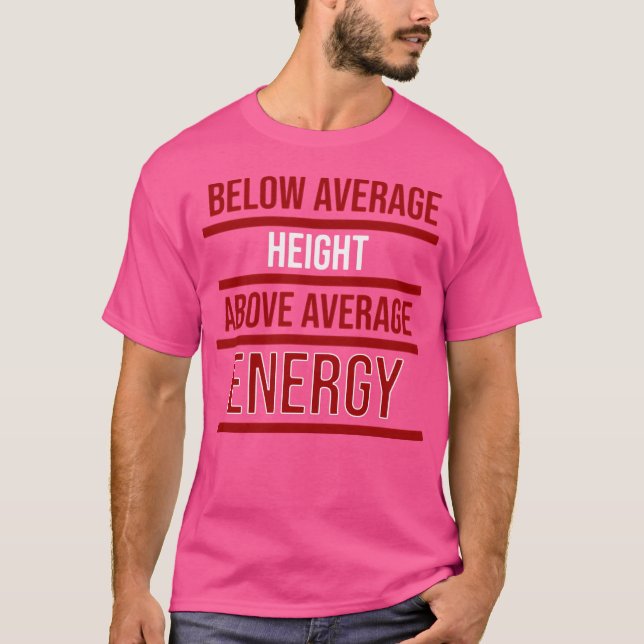 Camiseta Altura Inferior À Média Da Energia (Frente)