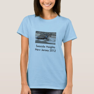 Camiseta Alturas do beira-mar após Sandy