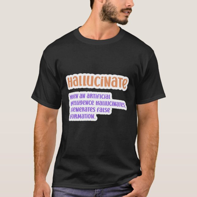 Camiseta Alucinar Inteligência Artificial (Frente)