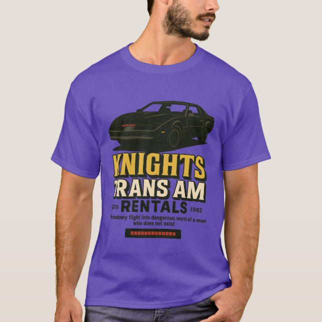 CAMISETA ALUGUÉIS TRANS AM KNIGHTS (Frente)