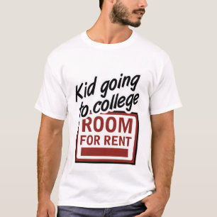 Camiseta Aluguel da sala da faculdade