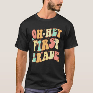 Camiseta Aluna De Primeiro Grau Estudante De 1 rua De Volta