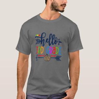 Camiseta Aluna-Leopardo Aluna 3º-D Professor Primeiro Dia