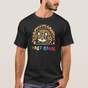 Camiseta Alunas e Alunos do Primeiro Ano Onça Arco-Íris Pro