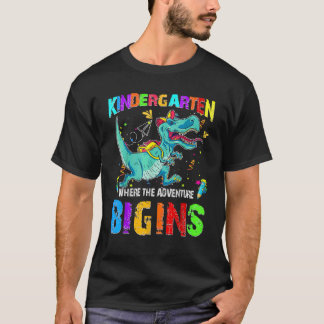 Camiseta Aluno de Dinossauro Cuidado Estou Indo Esmagar Pré