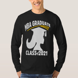 Camiseta Aluno de MBA Conquistou Graduação em Administração