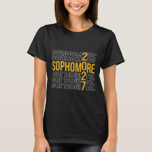 Camiseta Aluno do segundo ano 2027 De Volta à Escola Primei