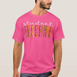 Camiseta Aluno Ensino Esquadrão-Leopardo Caiu outono Th