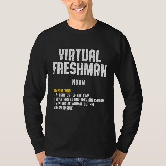 Camiseta Aluno Virtual Online Freshman 4 (Frente)