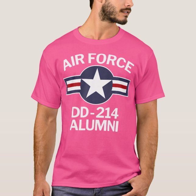Camiseta Alunos Da Força Aérea Dd-214 Dd214 (Frente)