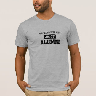 Camiseta Alunos da universidade de Mayer