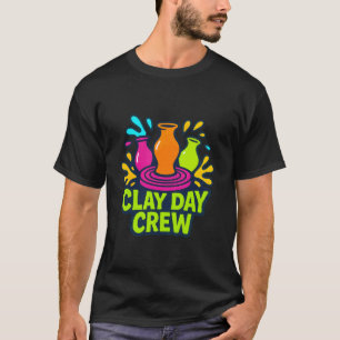 Camiseta Alunos de Cerâmica do Clay Day Crew Fabricantes de