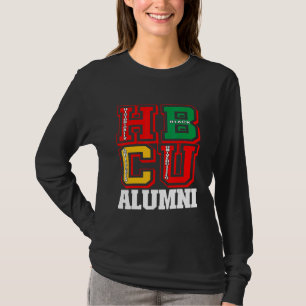 Camiseta Alunos Educados Do Hbcu Para Homens, Mulheres E Cr