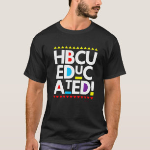 Camiseta Alunos Educados Hbcu Para Homens Mulheres E Crianç