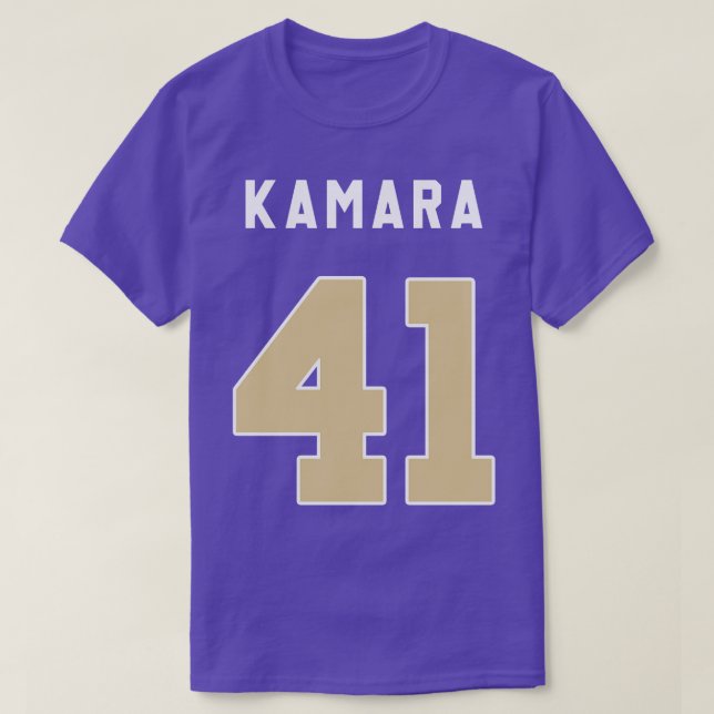 Camiseta Alvin Kamara TShirt - 1 (Frente do Design)