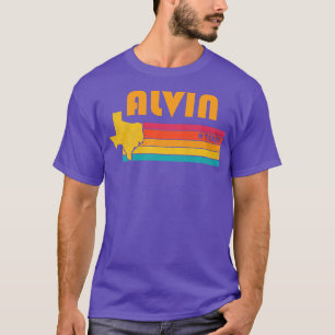 Camiseta Alvin Texas Vintage angustiou Souvenir