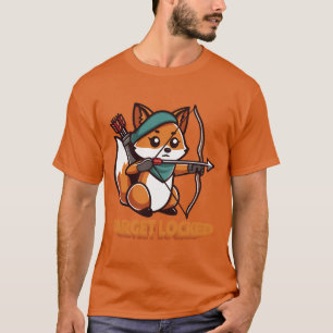 Camiseta alvo bloqueado - raposa de arco