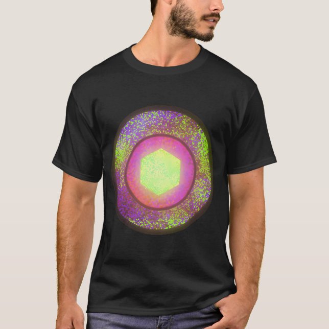 Camiseta alvo brilhante (Frente)