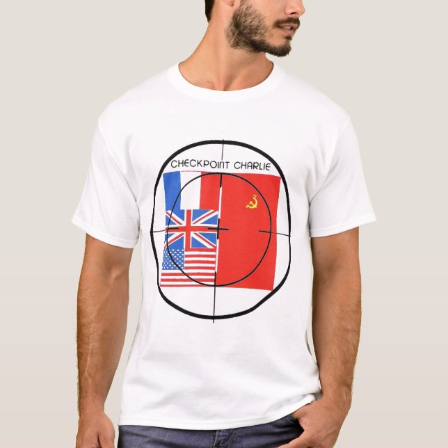 Camiseta Alvo de Checkpoint Charlie (Frente)