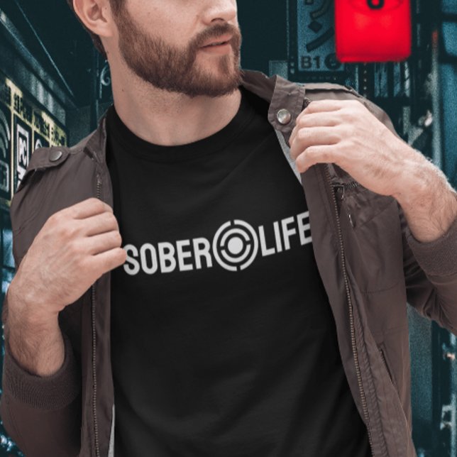 Camiseta Alvo de Sober Life (Criador carregado)