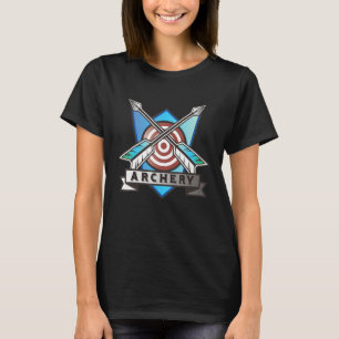 Camiseta Alvo de Tiro com Arco e Flechas