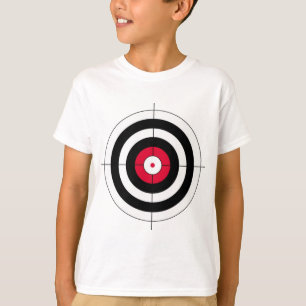 Camiseta Alvo do BullsEYE dos Crosshairs
