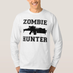 Camiseta Alvo do caçador do zombi