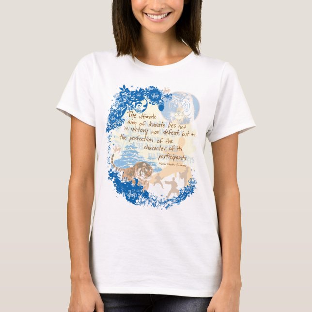 Camiseta Alvo do karaté (Frente)