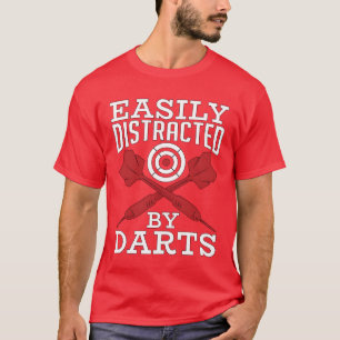 Camiseta Alvo Esportes Facilmente Distraído Por Darts Bulls