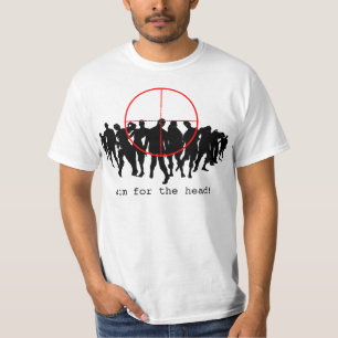 Camiseta Alvo para a cabeça!